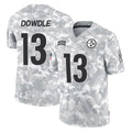 STECN P.Steelers #13 Rico Dowdle Player Arctic Camo Limited Salute To Service Home Game Stitched Jerseys