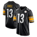 STECN P.Steelers #13 Rico Dowdle Player Black Home Game Stitched Jerseys