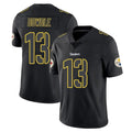 STECN P.Steelers #13 Rico Dowdle Player Black Impact Limited Home Game Stitched Jerseys