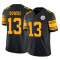 STECN P.Steelers #13 Rico Dowdle Player Black Limited 2nd Alternate Vapor F.U.S.E. Home Game Stitched Jerseys