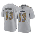 STECN P.Steelers #13 Rico Dowdle Player Gray Atmosphere Fashion Home Game Stitched Jerseys