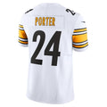 STECN P.Steelers #24 Joey Porter Jr. White Vapor F.U.S.E. Limited Stitched Jerseys