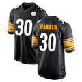 STECN P.Steelers #30 Jaylen Warren Player Black Home Game Stitched Jerseys