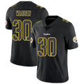 STECN P.Steelers #30 Jaylen Warren Player Black Impact Limited Stitched Jerseys