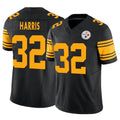 STECN P.Steelers #32 Franco Harris Player Black Vapor F.U.S.E. Limited Stitched Jerseys