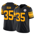 STECN P.Steelers #35 Jamel Dean Player Black Limited 2nd Alternate Vapor F.U.S.E. Home Game Stitched Jerseys