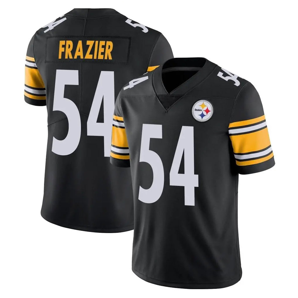 STECN P.Steelers #54 Zach Frazier Player Black Limited Vapor Untouchable Home Game Stitched Jerseys