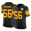 STECN P.Steelers #56 Alex Highsmith Player Black Limited 2nd Alternate Vapor F.U.S.E. Home Game Stitched Jerseys