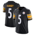 STECN P.Steelers #5 Jalen Ramsey Player Black Limited Vapor Untouchable Home Game Stitched Jerseys