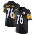 STECN P.Steelers #76 Troy Fautanu Player Black Limited Vapor Untouchable Home Game Stitched Jerseys