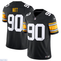 STECN P.Steelers #90 T.J. Watt Black Vapor F.U.S.E. Limited Stitched American Stitched Jerseys