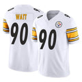 STECN P.Steelers #90 T.J. Watt Player White Limited Vapor F.U.S.E. Home Game Stitched Jerseys