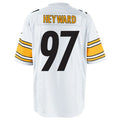 STECN P.Steelers #97 Cameron Heyward Player White Game Stitched Jerseys