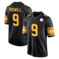 STECN P.Steelers #9 Chris Boswell Player Black Color Rush Home Game Stitched Jerseys