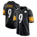 STECN P.Steelers #9 Chris Boswell Player Black Home Game Stitched Jerseys