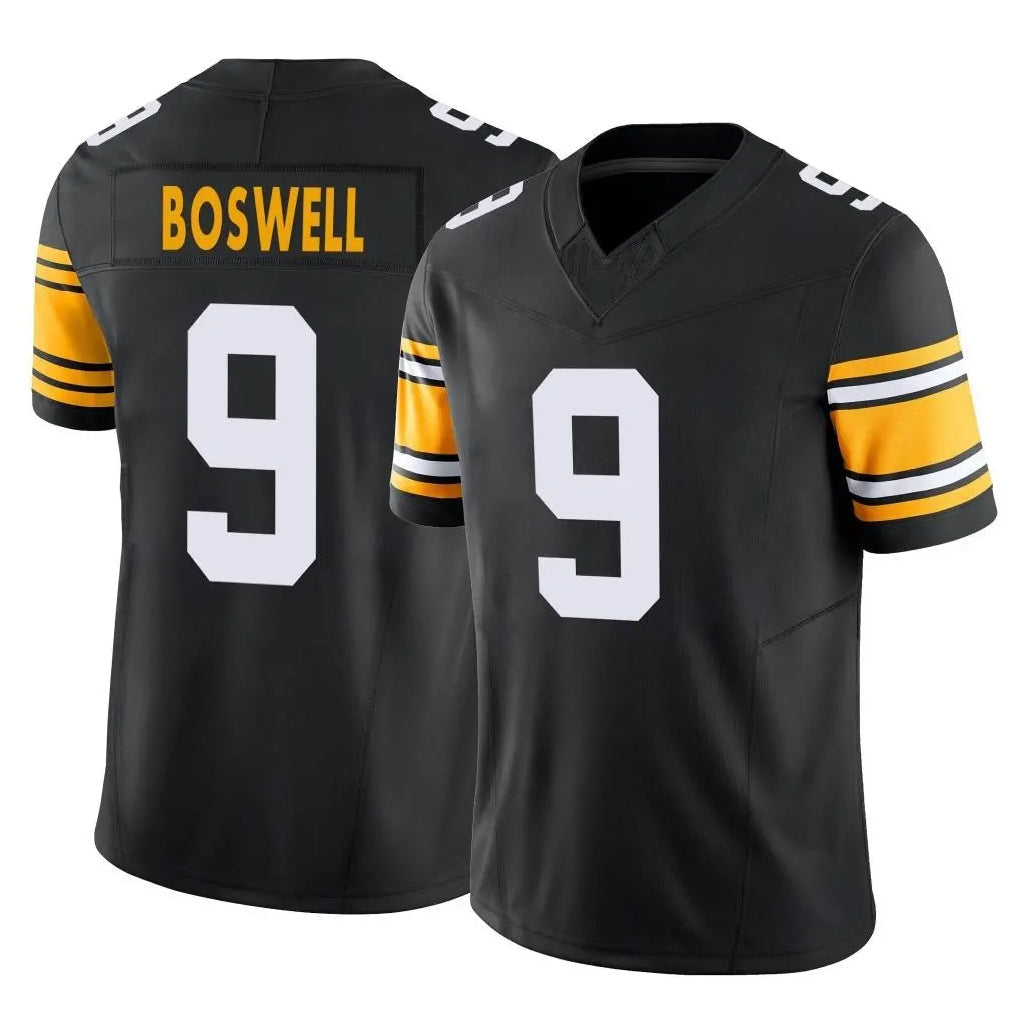 STECN P.Steelers #9 Chris Boswell Player Black Limited Alternate Vapor F.U.S.E. Home Game Stitched Jerseys