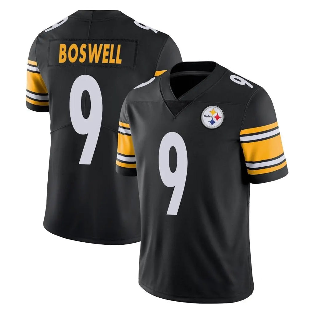 STECN P.Steelers #9 Chris Boswell Player Black Limited Vapor Untouchable Home Game Stitched Jerseys