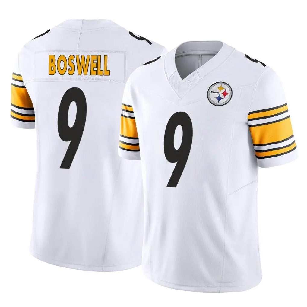 STECN P.Steelers #9 Chris Boswell Player White Limited Vapor F.U.S.E. Home Game Stitched Jerseys