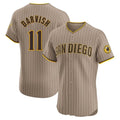 STECN S.Diego Padres #11 Yu Darvish Player Khaki Home Limited Elite Stitched Jerseys