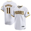 STECN S.Diego Padres #11 Yu Darvish Player White Home Limited Stitched Jerseys