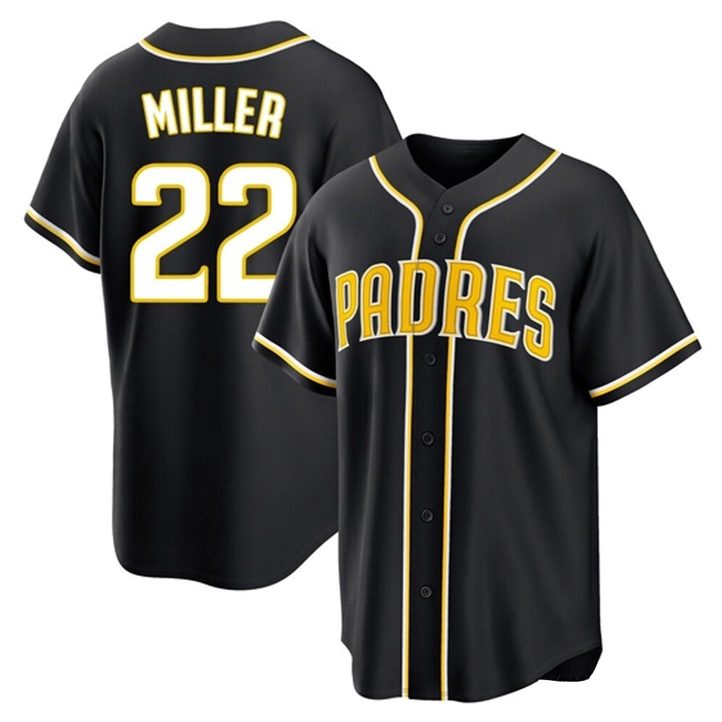 STECN S.Diego Padres #22 Mason Miller Player Black 2026 Fashion Home Stitched Jerseys