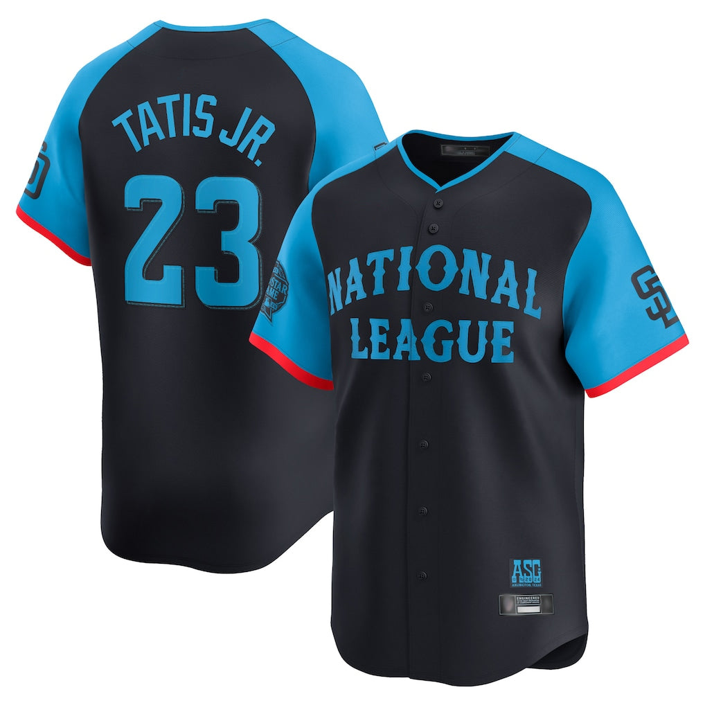 STECN S.Diego Padres #23 Fernando Tatis Jr Player Navy National League All-Star Game Limited Stitched Jerseys