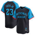 STECN S.Diego Padres #23 Fernando Tatis Jr Player Navy National League All-Star Game Limited Stitched Jerseys
