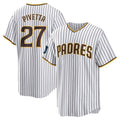 STECN S.Diego Padres #27 Nick Pivetta Player White Home Game Stitched Jerseys