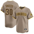 STECN S.Diego Padres #30 Gavin Sheets Player Khaki Home Limited Stitched Jerseys