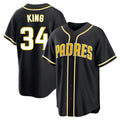 STECN S.Diego Padres #34 Michael King Player Black 2026 Fashion Home Stitched Jerseys