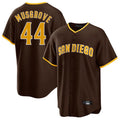 STECN S.Diego Padres #44 Joe Musgrove Player Brown Home Game Stitched Jerseys