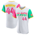 STECN S.Diego Padres #44 Joe Musgrove Player White City Connect Home Limited Elite Stitched Jerseys