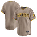 STECN S.Diego Padres Blank Player Khaki Home Limited Stitched Jerseys
