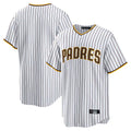 STECN S.Diego Padres Blank Player White Home Game Stitched Jerseys