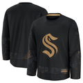 STECN S.Kraken Black 2024 Military Appreciation Practice Jerseys