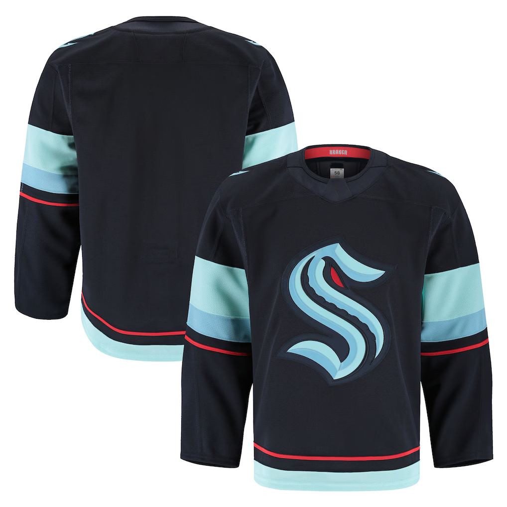 STECN S.Kraken Deep Sea Blue Home Authentic Pro Jerseys