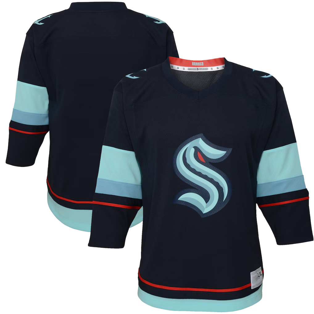 STECN S.Kraken Navy Home Replica Jerseys