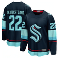 STECN S.Kraken #22 Oliver Bjorkstrand Deep Sea Blue Home Breakaway Player Jerseys