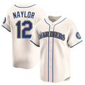 STECN S.Mariners #12 Josh Naylor Player Cream Home Limited Stitched Jerseys