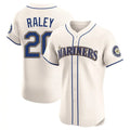 STECN S.Mariners #20 Luke Raley Player Cream Home Limited Elite Stitched Jerseys
