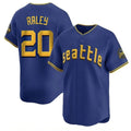 STECN S.Mariners #20 Luke Raley Player Royal City Connect Home Limited Stitched Jerseys