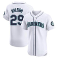 STECN S.Mariners #29 Cal Raleigh Player White Home Limited Elite Stitched Jerseys