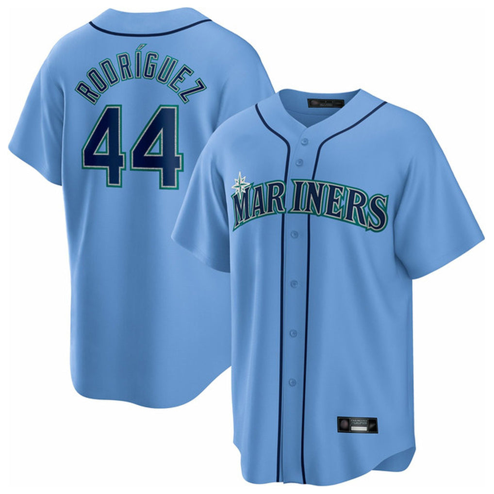 STECN S.Mariners #44 Julio Rodriguez Player Light Blue Home Limited Stitched Jerseys