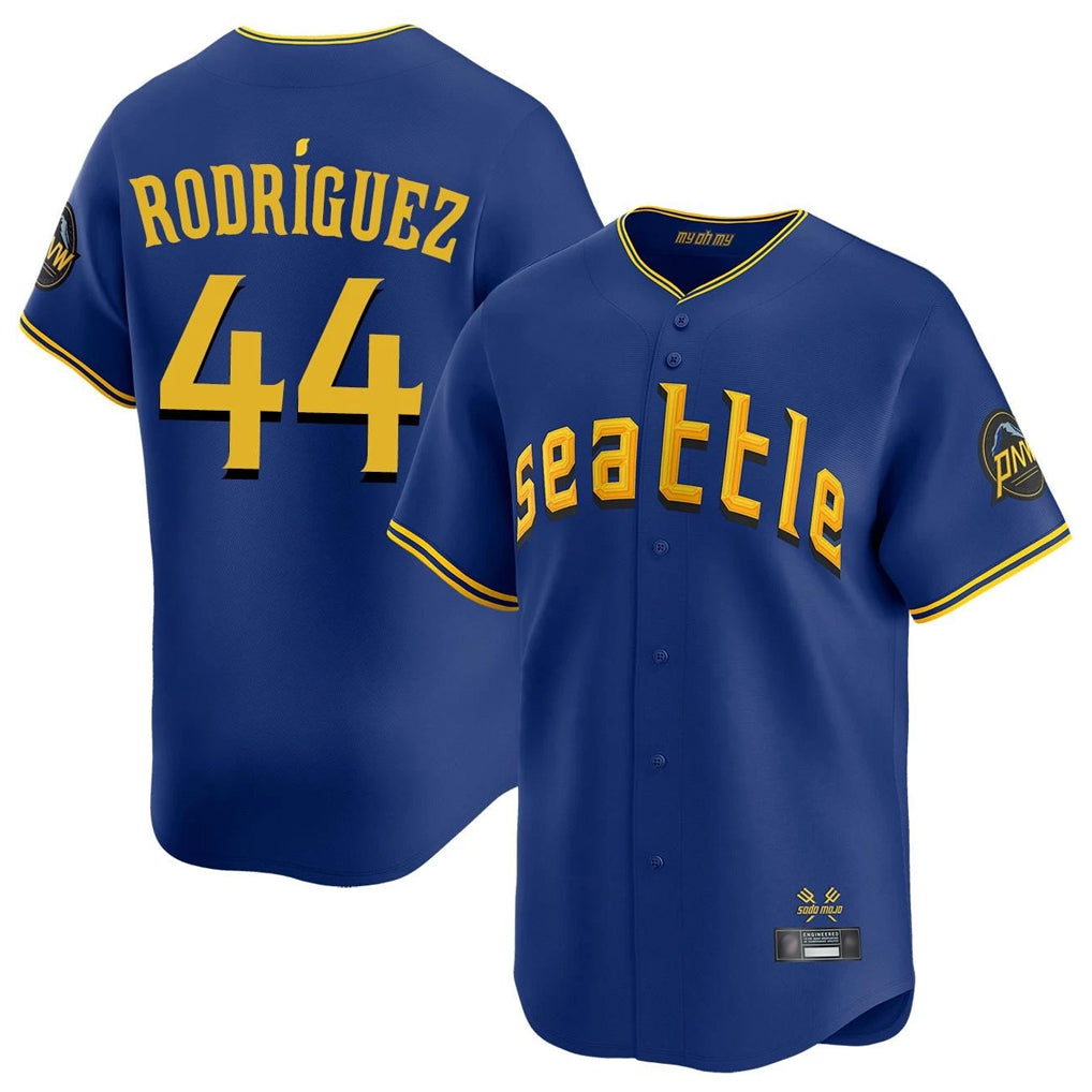 STECN S.Mariners #44 Julio Rodriguez Player Royal City Connect Home Limited Stitched Jerseys