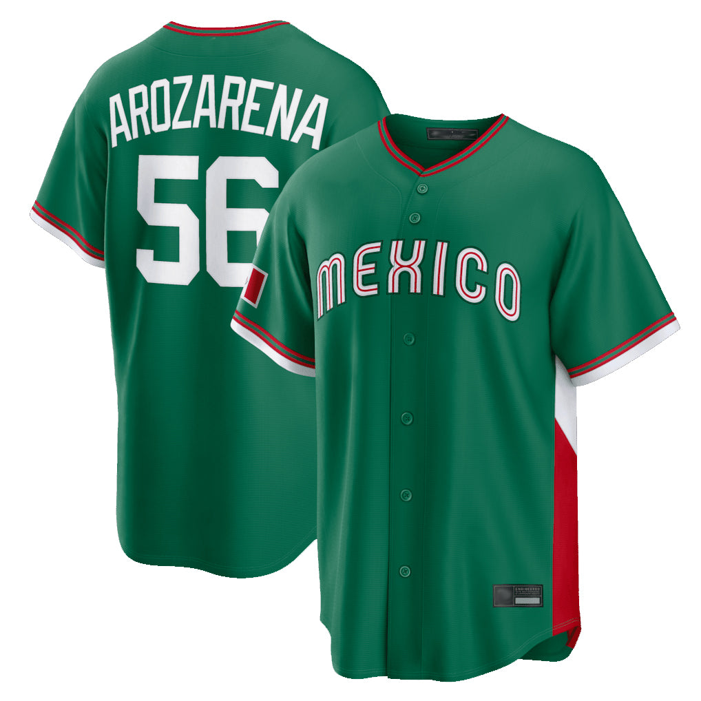 STECN S.Mariners #56 Randy Arozarena Player Green 2026 World Classic Limited Stitched Jerseys