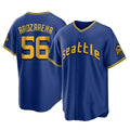 STECN S.Mariners #56 Randy Arozarena Player Royal Home Game Stitched Jerseys