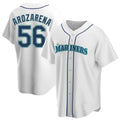 STECN S.Mariners #56 Randy Arozarena Player White Home Game Stitched Jerseys