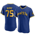 STECN S.Mariners #75 Andres Munoz Player Royal City Connect Home Limited Elite Stitched Jerseys