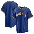STECN S.Mariners Blank Player Royal City Connect Home Game Stitched Jerseys