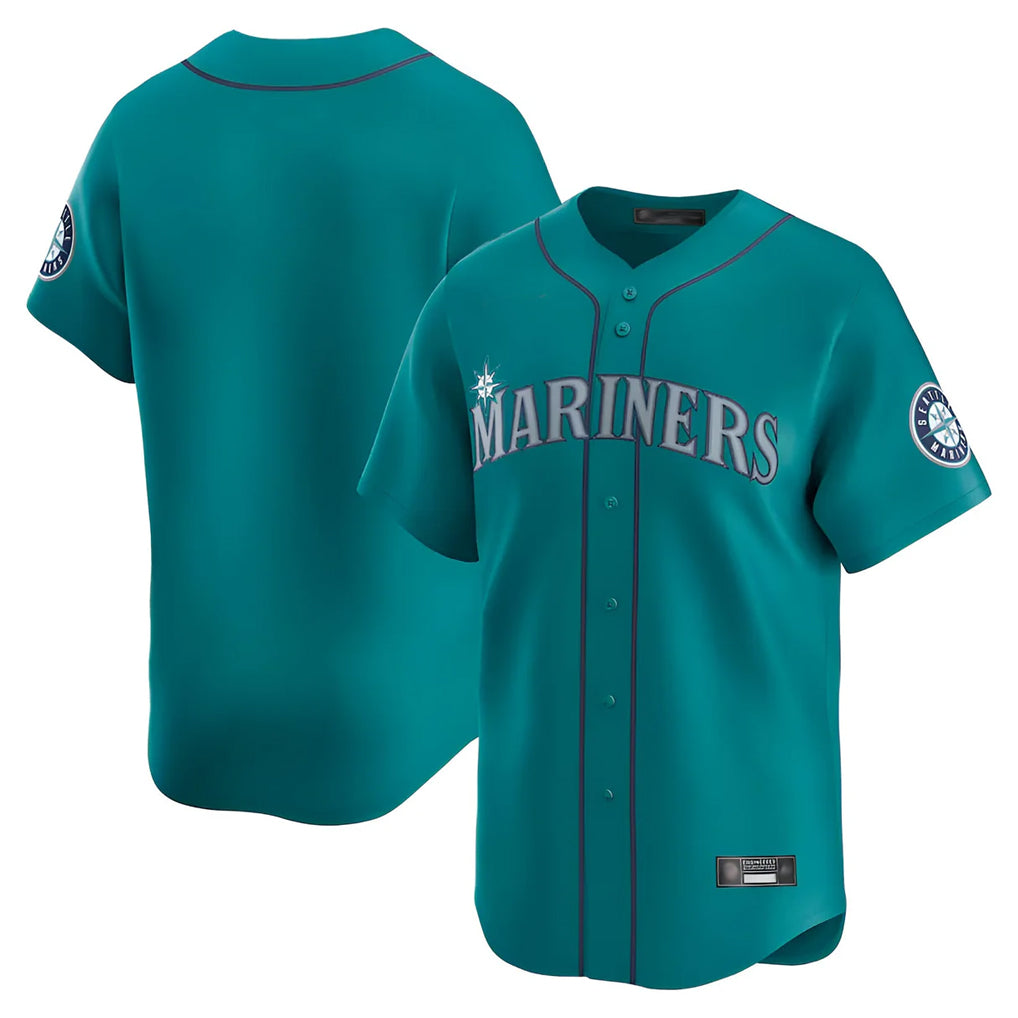 STECN S.Mariners Blank Player Teal Home Limited Stitched Jerseys
